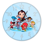 Zegar ścienny 30,5 cm - Superbohaterowie DC - Produkt licencyjny