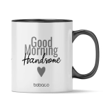 Ceramiczny kubek Good Morning Handsome - produkt licencyjny Babaco