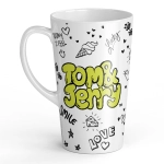 Ceramiczny kubek latte Tom & Jerry- produkt licencyjny