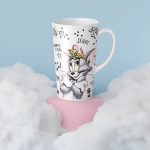 Ceramiczny kubek latte Tom & Jerry- produkt licencyjny