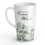 Ceramiczny kubek XL Latte na wieczór panieński - Przyszła Panna Młoda
