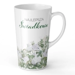Keramický hrnek XL Latte na rozlučku se svobodou - Nejlepší svědek
