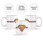 Ceramiczny kubek Girlfriend Superman - produkt licencyjny