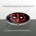 Ładowarka indukcyjna Deadpool Marvel - produkt licencyjny