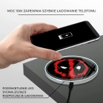 Ładowarka indukcyjna Deadpool Marvel - produkt licencyjny