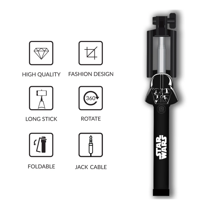 Teleskopowy wysięgnik do telefonu - Selfie Stick - Disney