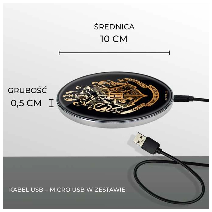 Ładowarka indukcyjna Harry Potter - produkt licencyjny