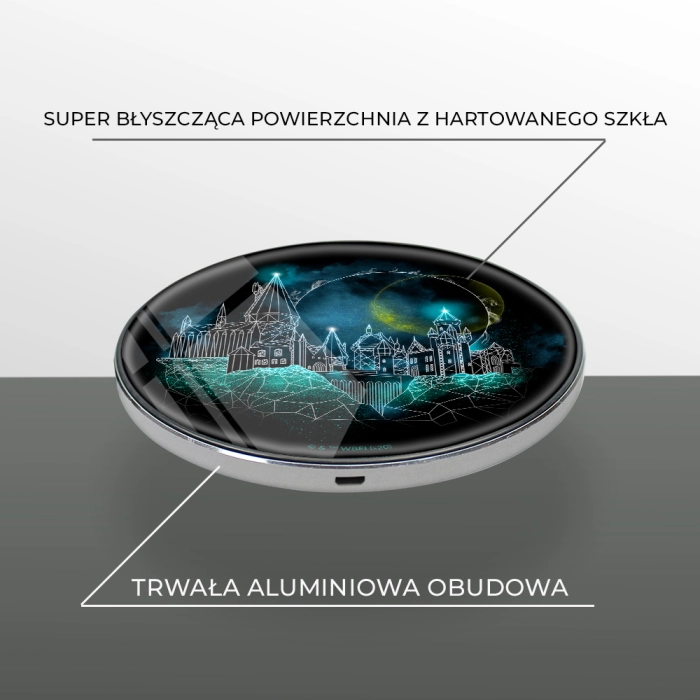 Ładowarka indukcyjna Harry Potter - produkt licencyjny