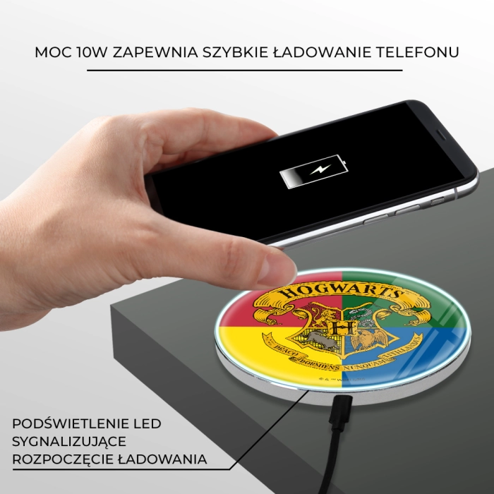 Harry Potter induction charger Hogwarts- licensed product