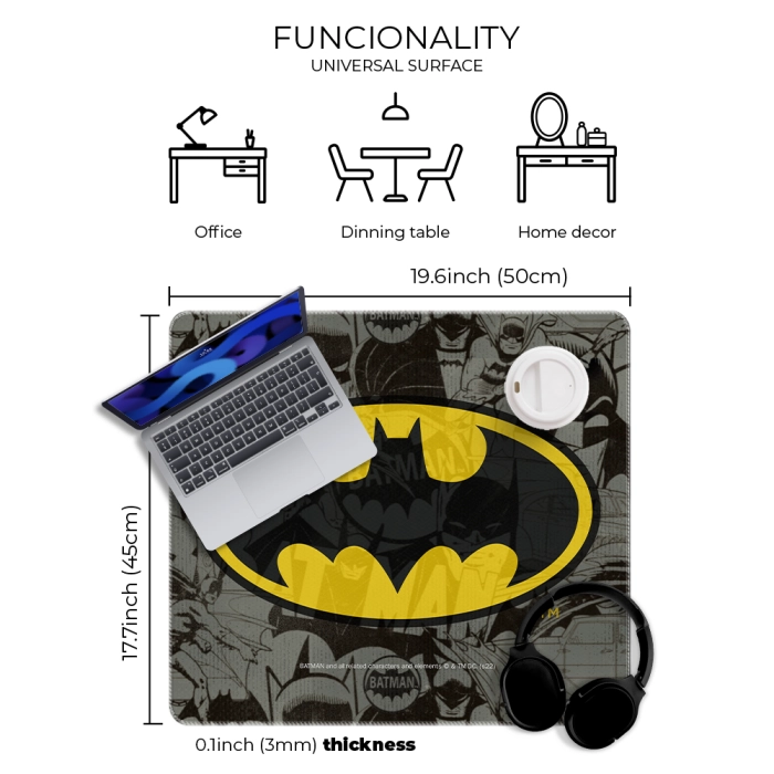 DC Batman desk mat - 50x45 cm