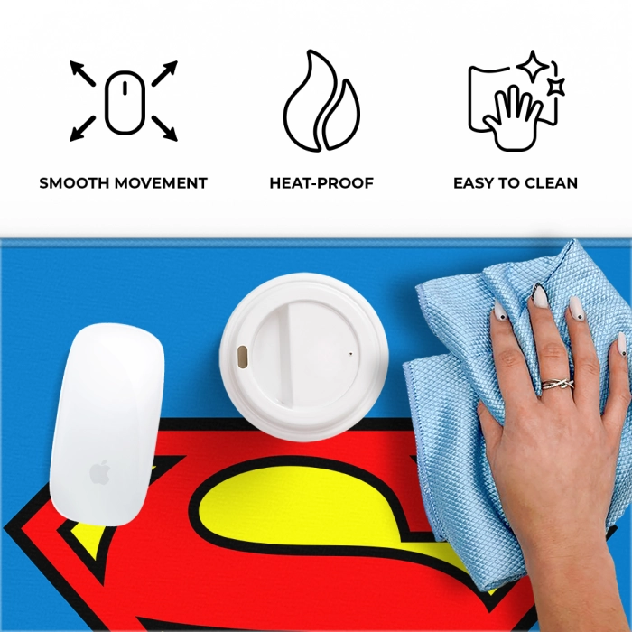 DC Superman desk mat - 50x45 cm