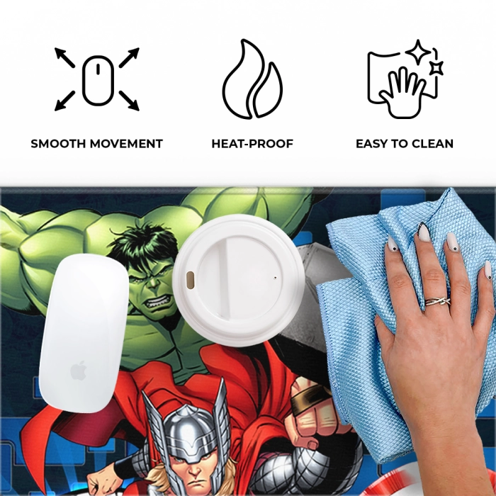 Desk mat 50x45 cm - Marvel Avengers