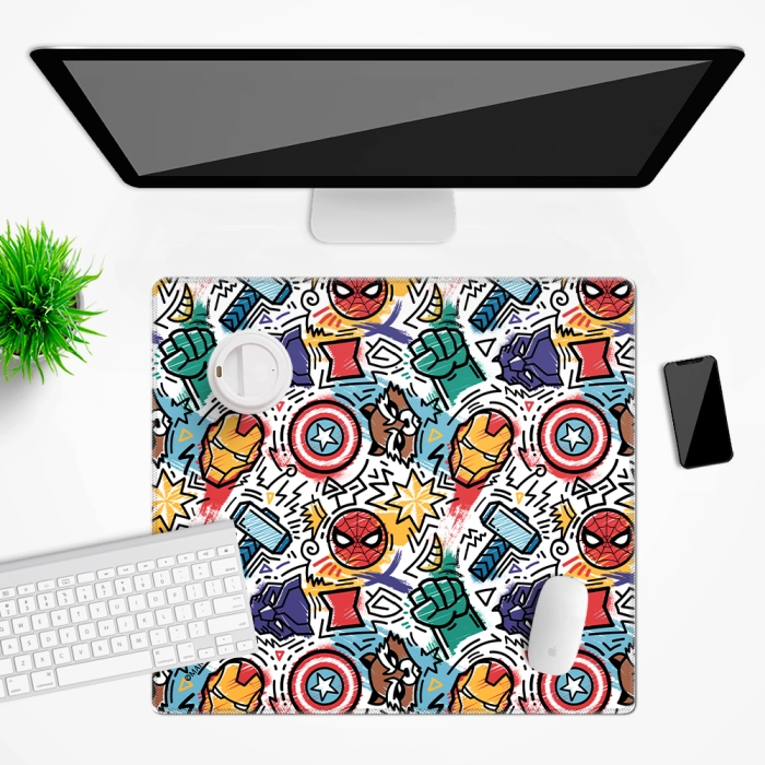 Desk mat 50x45 cm - Marvel Avengers