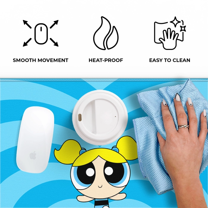Powerpuff Girls desk mat - 50x45 cm