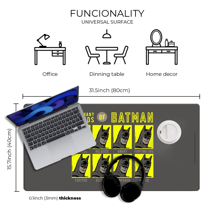 Podložka na stůl DC Batman - 80x40 cm