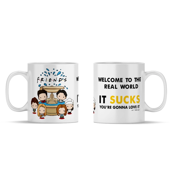 Ceramiczny kubek Friends - produkt licencyjny