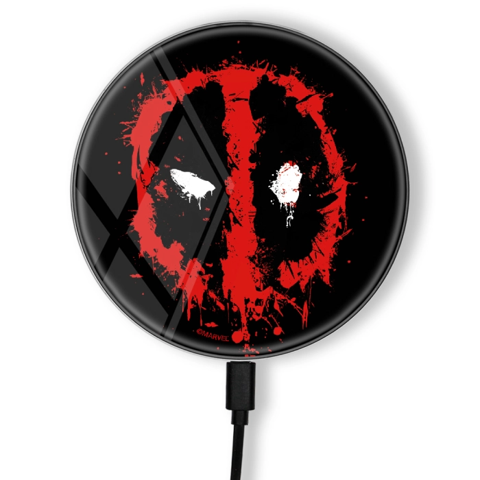 Ładowarka indukcyjna Deadpool Marvel - produkt licencyjny