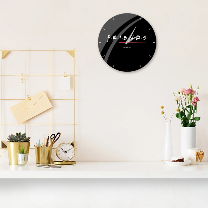Zegar ścienny 29 cm - Friends - Produkt licencyjny