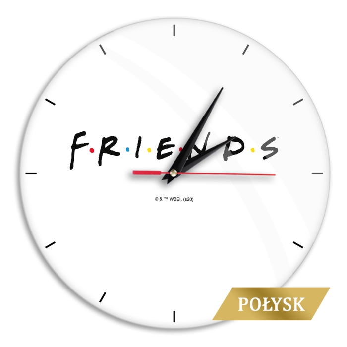 Zegar ścienny 29 cm - Friends - Produkt licencyjny