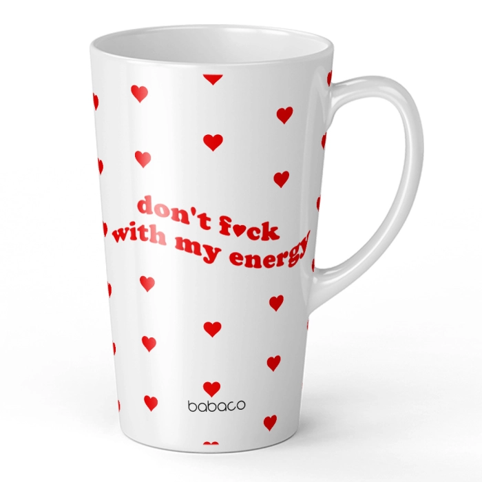 Ceramiczny kubek XL Latte My Energy