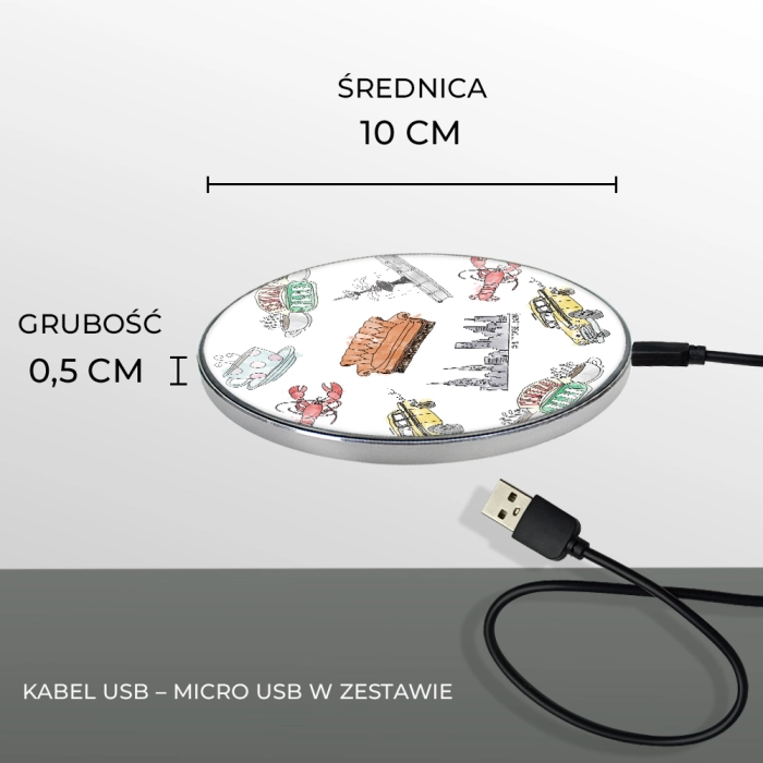 Ładowarka indukcyjna Friends - produkt licencyjny