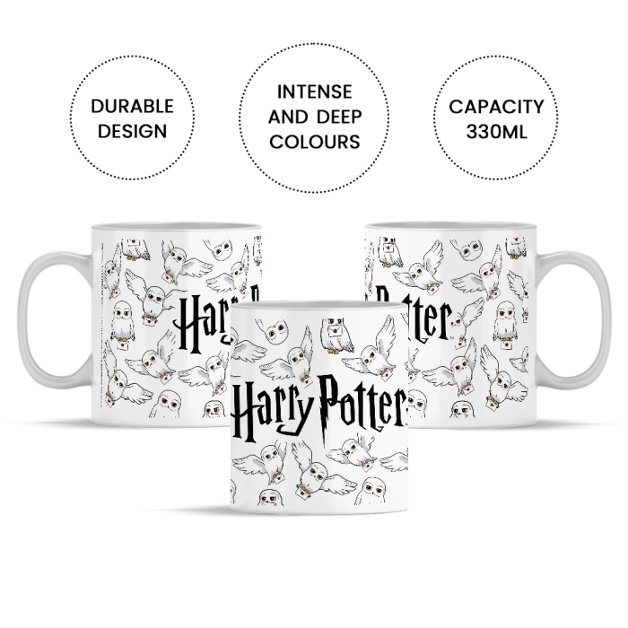 Ceramiczny kubek Harry Potter - produkt licencyjny