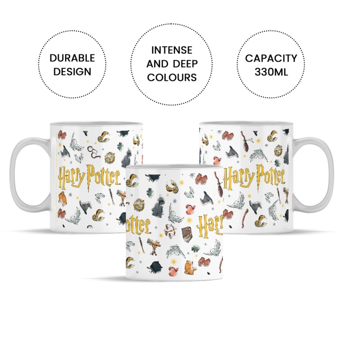 Ceramiczny kubek Harry Potter - produkt licencyjny