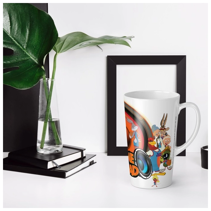 Ceramiczny kubek XL Latte Looney Tunes - Kosmiczny mecz