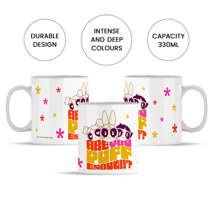 Powerpuff Girls ceramic mug - licensed product