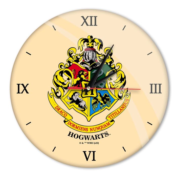 Nástěnné hodiny 30,5 cm - Harry Potter - Licenční zboží