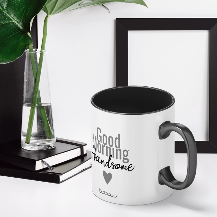 Ceramiczny kubek Good Morning Handsome - produkt licencyjny Babaco