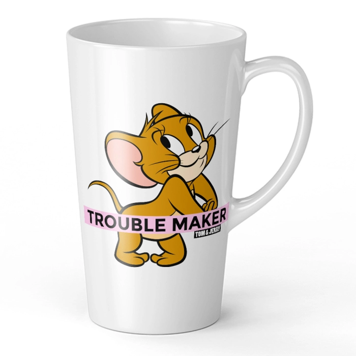 Ceramiczny kubek latte Tom & Jerry- produkt licencyjny