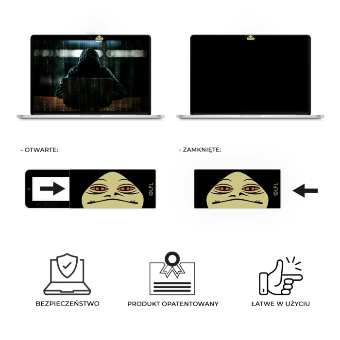Zaślepka do kamery komputerowej Star Wars