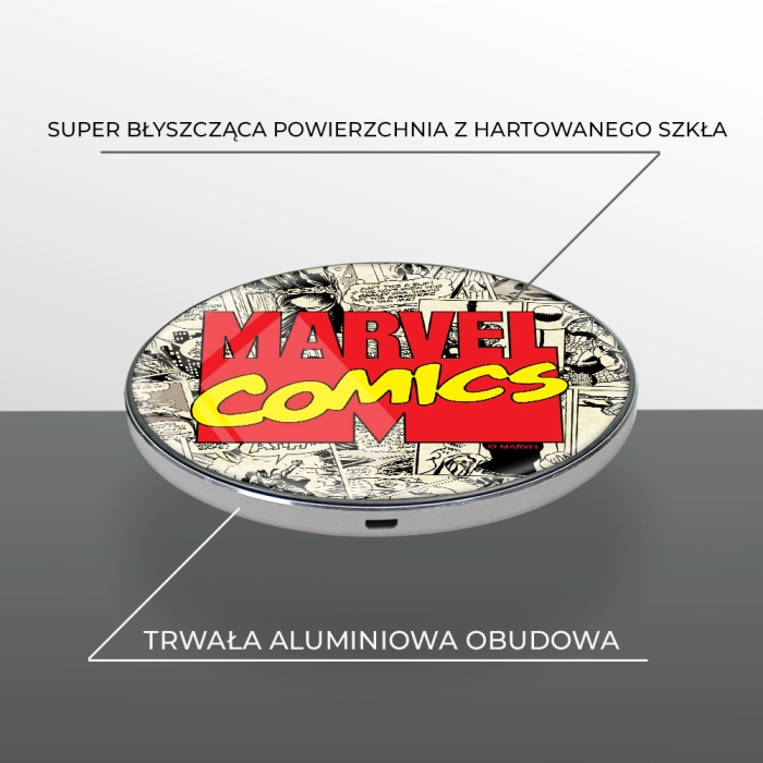 Ładowarka indukcyjna Marvel - produkt licencyjny