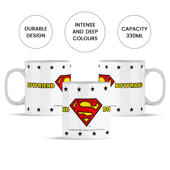 Ceramiczny kubek Boyfriend Superman - produkt licencyjny
