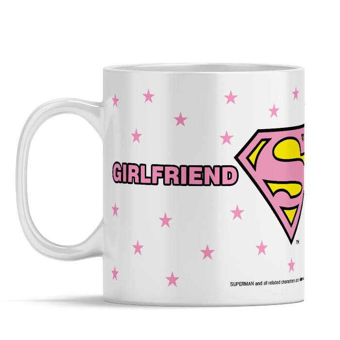 Ceramiczny kubek Girlfriend Superman - produkt licencyjny