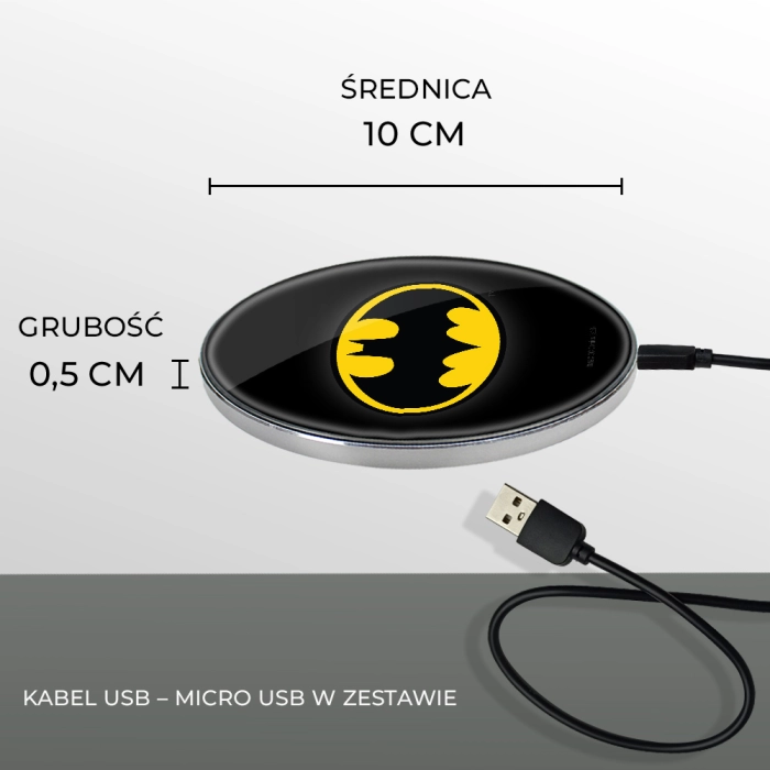 Batman DC Comics induction charger - licensed product