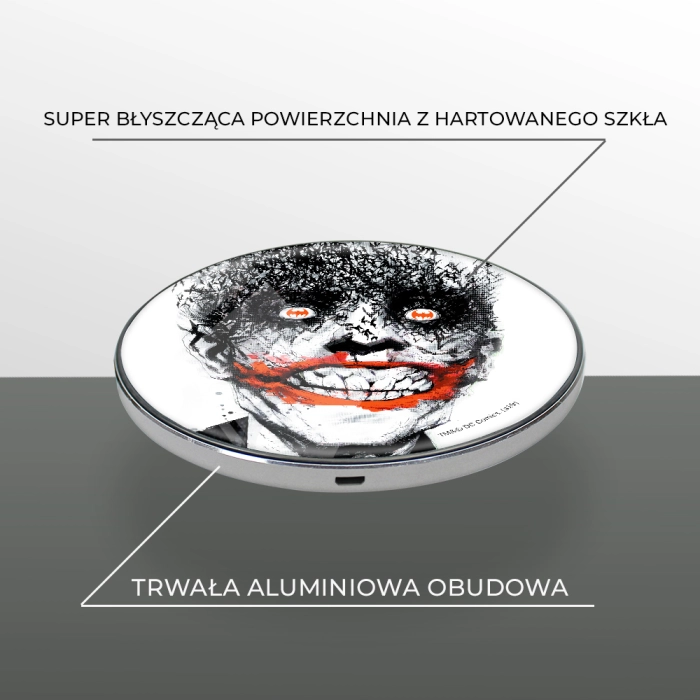 Indukčná nabíjačka Jocker DC Comics - licencovaný produkt