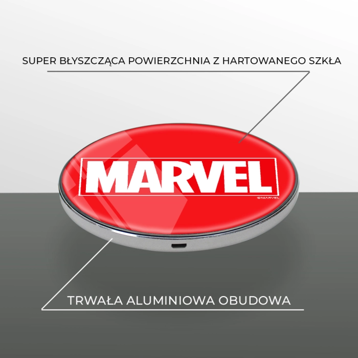 Ładowarka indukcyjna Marvel - produkt licencyjny