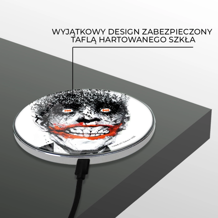 Indukčná nabíjačka Jocker DC Comics - licencovaný produkt