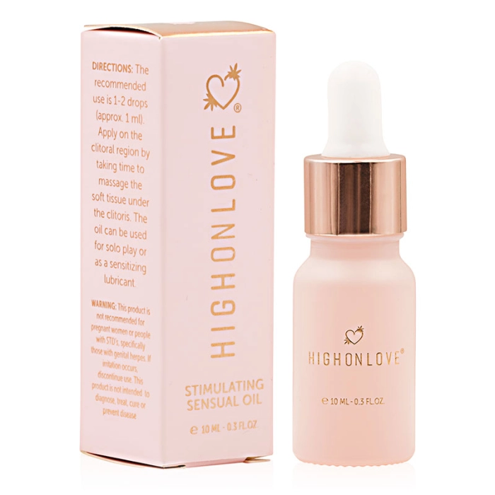 High On Love Sensualny i stymulujący olejek do masażu mini