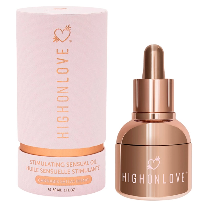 High On Love Sensualny i stymulujący olejek do masażu