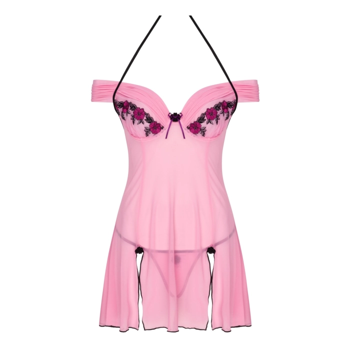 Dessous-Set Chemise + String Chameli - XL