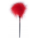 Erotic red feather