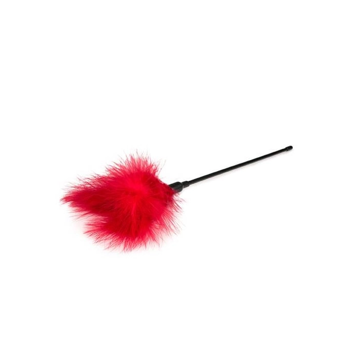 Erotic red feather