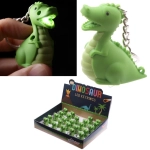 Brelok dinozaur z dźwiękiem i LED
