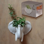 Kwietnik ceramiczny głowa słonia