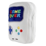 Pluszowa poduszka podróżna i maska ​​na oczy Game Over