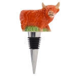Cow bottle stopper