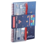 School set - equipped with pencil case + notebook, Game Over